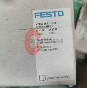 One FESTO VPPM-6L-L-1-G18-0L10H-A4N-S1 542232 Proportional Valve New - Picture 1 of 1