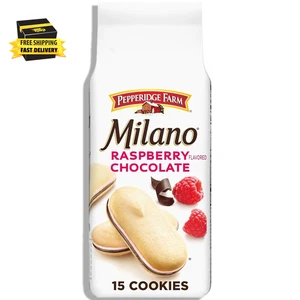 Galletas Milano, chocolate con frambuesa, 7 OZ Bolsa ⭐️⭐️⭐️⭐️⭐️ - Imagen 1 de 9
