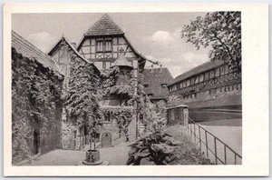 Alte Eisenach Thüringen Wartburghof AK vom VEB Reichenbach - Bild 1 von 2