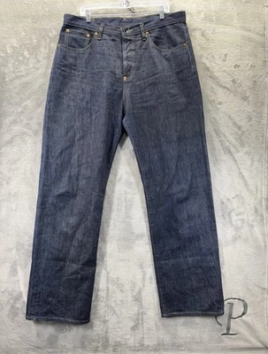 Scott Fraser Collection Dark Denim 5 Pocket Men’s Jeans 38W UK Buckle High Rise - Image 1 of 4