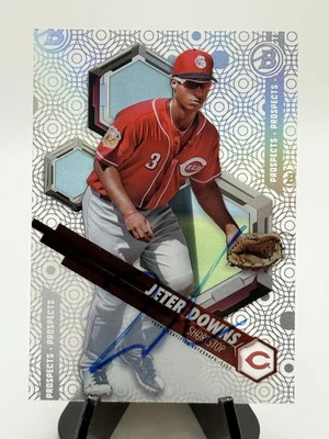 Jeter Downs 2018 Bowman High Tek Prospects Auto - Image 1 of 2