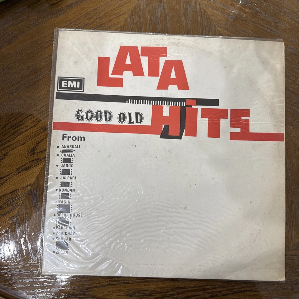Lata Good Old Hits Hindi Record LP Vinyl Bollywood RARE Hindi EMI  - Image 1 of 4