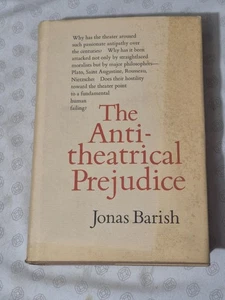 Jonas Barish / The Antitheatrical Prejudice 1. Auflage 1981 mit alten Artikeln - Bild 1 von 12