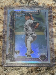 2025 Topps Holiday Baseball Chase Dollander Chrome /499 RC Rockies - Bild 1 von 3