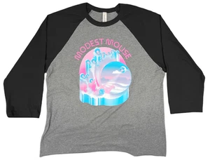 Camiseta de béisbol manga 3/4 gráfico raglán gira Modest Mouse 2024 banda de música rock - Imagen 1 de 11
