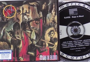 SLAYER - Reign In Blood Expanded CD 2002 Warner Australia AS NEW! - Bild 1 von 2