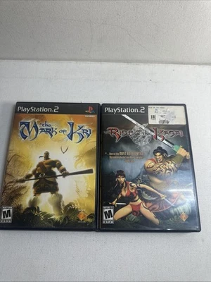The Mark of Kri + Rise of the Kasai (2002, 2005) Playstation 2 PS2 CIB TESTED - Image 1 of 4