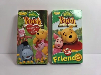 VHS Book of Pooh, The: Fun With Friends (VHS, 2001)/valentine for Eeyore lot - Image 1 of 4
