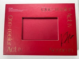 IZ*ONE Mini Album CD One-reeler/Act IV Scene #3 Stay Bold Ver. K-pop Autographed - Picture 1 of 7