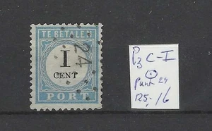 Nederland P3C-I  Port 1881  puntstempel 24 VFU/gebruikt  CV  131 € - Imagen 1 de 2