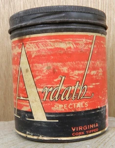 Vintage Ardath Round 50s Cigarette Tin C.1950s - Picture 1 of 8