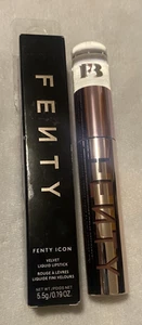 Lápiz labial líquido Fenty Icon Velvet 07 Fashion Fiend tamaño completo 0,19 oz - Imagen 1 de 9
