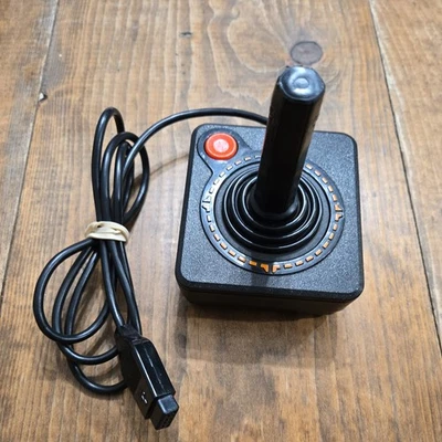 OEM Atari 2600 CX-40 Orange-Trim Joystick - WORKS GREAT AND CLEAN! - Image 1 of 4