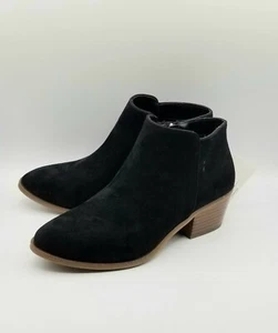 Women's Aola Ankle Boot black size 7.5 winter fall zipper - Picture 1 of 12