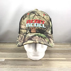 REBEL Lures Cappello Berretto da Baseball, Regolabile, Mimetico Rovere Muschiato - Foto 1 di 8