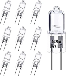 Lampadine Alogene G4, Lampadina G4, 20W 12V, Bianco Caldo 3000K, Alogeno Lampada - Foto 1 di 12