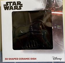 Disney Star Wars 3D Shaped Ceramic Dish -  Darth Vader - Brand New