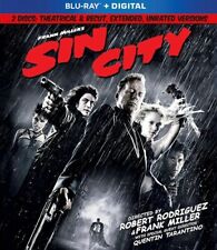 New Frank Miller's Sin City (Blu-ray, 2005) Mickey Rourke, Bruce Willis