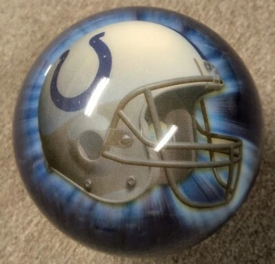 Indianapolis Colts 10 lb. Bola de boliche Super Bowl XLI Champs 2006-2007 sin perforar Foto 1 de 4