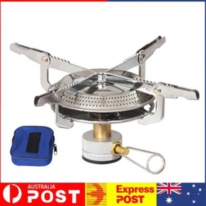 Outdoor Camping Gas Stove Mini Gas Burner Portable Cooking Stove for Picnic BBQ - Picture 1 of 12