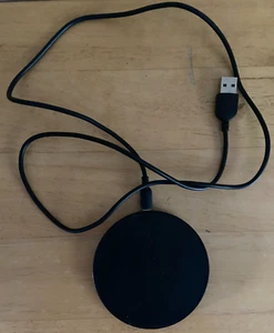 ONN WIRELESS PHONE CHARGING PAD BLACK FLAT CHARGER - Picture 1 of 2