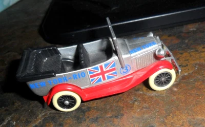 1980 LLEDO Days Gone DG7-DG9 Model A Ford New York British Flag Car Nm Mint C9.5 - Image 1 of 4