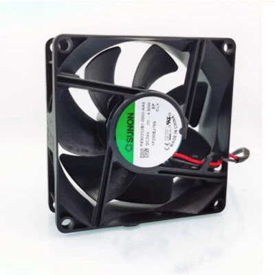 For SUNON PE80252B1-0000-AA9 80*80*25MM 8CM 8025 DC24V 4.8W 2Pin Cooling Fan - Image 1 of 4
