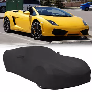 137-150FT Car Cover Stain High Stretch Dustproof Black For Mercedes Benz E Class - Picture 1 of 10