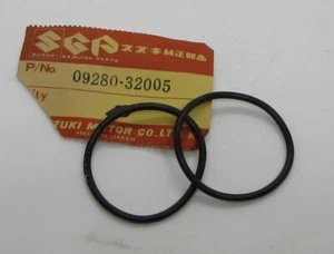 09280-32005 Junta tórica tapa aceite Suzuki (juego de 2) para GS1000 SP370 GN400 GS1100... - Imagen 1 de 1