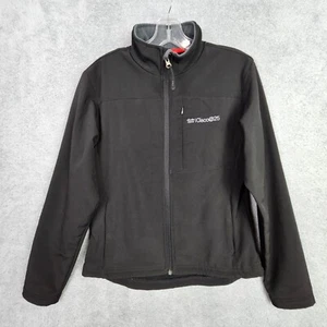 Cisco Fleecejacke M schwarz Full Zip gesticktes Logo Mock Neck Taschen warm - Bild 1 von 19