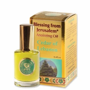 Aceite Santo Unción Cedro del Líbano 12 ml - 0,4 OZ Bendición Biblia Tierra Jerusalén - Imagen 1 de 3