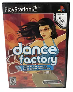 Dance Factory Sony PlayStation 2, 2006 Complete Black Label Tested - Picture 1 of 4