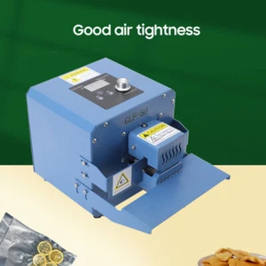 Commercial Plastic Bag Sealer Automatic Food Plastic Bag Heat Sealing Machine US - Picture 1 of 12