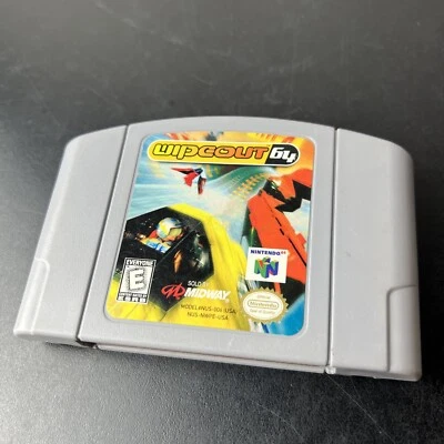Wipeout 64 (Nintendo 64, 1998) Cleaned / Tested / Authentic N64 - Image 1 of 4