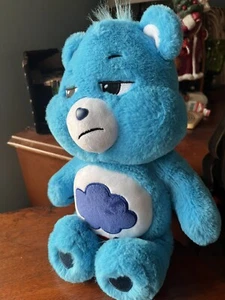 Care Bears 11 Inch Grumpy Blue Bear Plush 2020 cloud stuffie No Tag Soft Stuffed - Picture 1 of 6