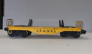 Camión de troncos Lionel calibre O #6111 o #6121 coche plano - sin carga - Imagen 1 de 5