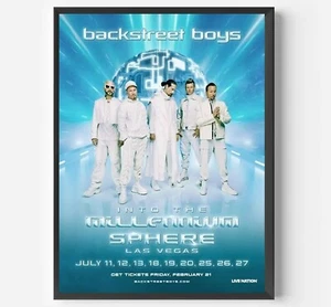 Backstreet Boys Millennium 2.0 Anniversary Poster - Picture 1 of 3