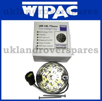 Land Rover Defender-Wipac светодиодные передние боковые свет 73 мм-XBD500050LED, S6060LED - Изображение 1 из 3
