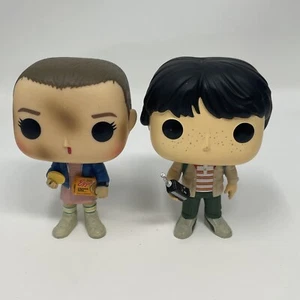 Eleven with Eggos / Mike 2 pack Funko Pop! Vinyl Stranger Things FYE Exclusive - Picture 1 of 7