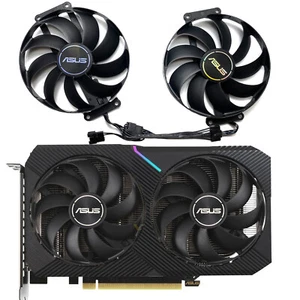 GPU Cooler Cooling Fan for ASUS RTX3060ti 3060 3050 DUAL MINI OC V2 Graphic Card - Afbeelding 1 van 18
