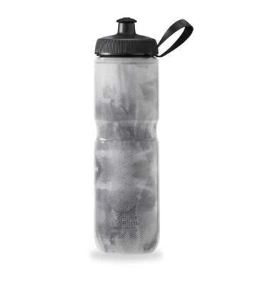 Polar Bottles Sport Insulated Fly Dye Water Bottle 24oz Monochrome ... last one - Image 1 of 4