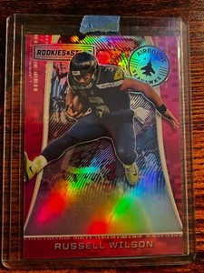 RUSSELL WILSON 2018 Rookies & Stars Airborne Pink Prizm #/85 Seahawks MVP 🔥RARE