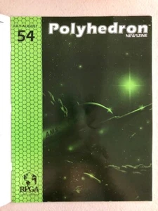TSR RPGA Polyeder Magazin #54 mit Versandcover Call of Cthulhu Abenteuer - Bild 1 von 1