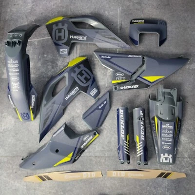 Plastics + Graphics Husqvarna TE FE 2024 2025 applied - Image 1 of 4