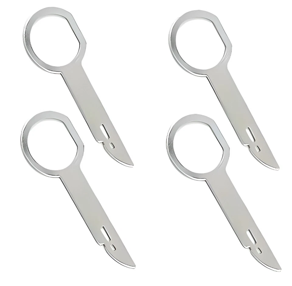 Radio Navi Entriegelungsbügel 4er Set für VW T5 2003-2009 - Bild 1 von 1