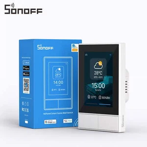 SONOFF NSPanel WIFI Wall Switch Smart Light,Temperature Control 3,5" Touchscreen - Afbeelding 1 van 12