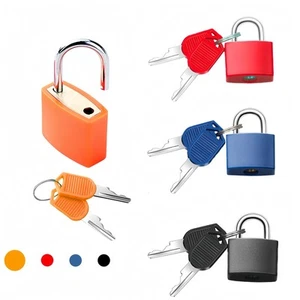 4 Pcs Small Luggage Locks With Keys - Mini Suitcase Travel and Locker Lock, M... - Picture 1 of 7