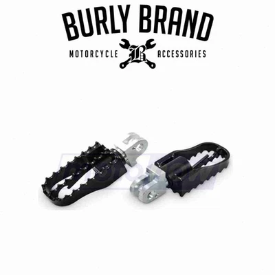 Burly Brand MX Style Footpegs for 2018-2020 Harley Davidson FLDE Deluxe 107 ff Foto 1 de 4
