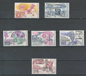 CZECHOSLOVAKIA SPACE COMMEMORATIVE MNH SET STAMPS LOT(SPA 554) - Picture 1 of 1