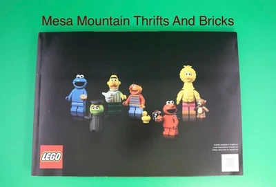 LEGO® 21324 Ideas 123 Sesame Street Instruction Manual Only! - Image 1 of 3